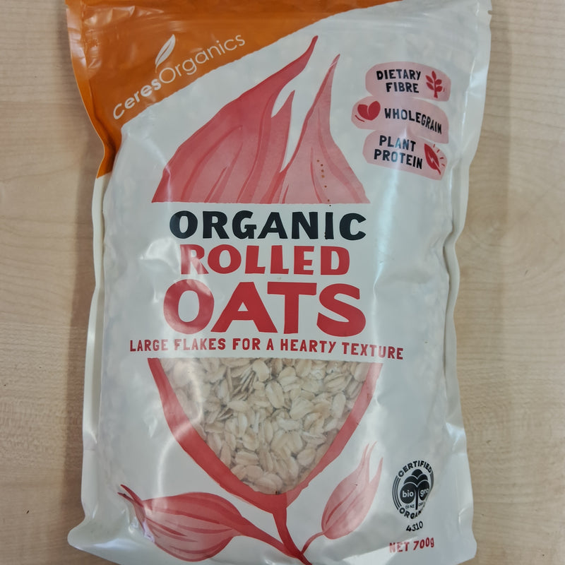 Organic Rolled ,Golden crunch Oats  700g