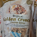 Organic Rolled ,Golden crunch Oats  700g