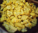 Aloo Gobi with Roti + Salad ( serves 4)