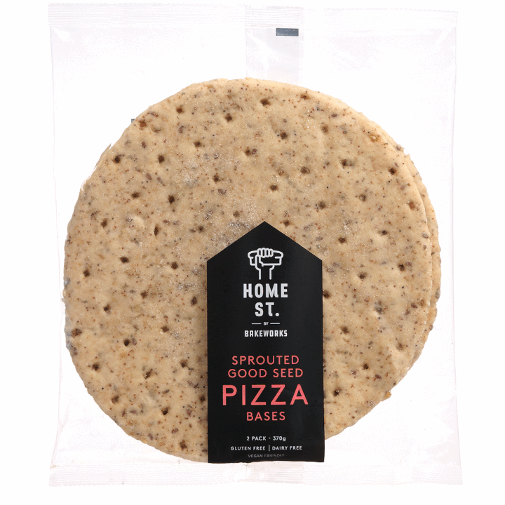 Sprouted Seed Pizza Base 10" - 2 Pack