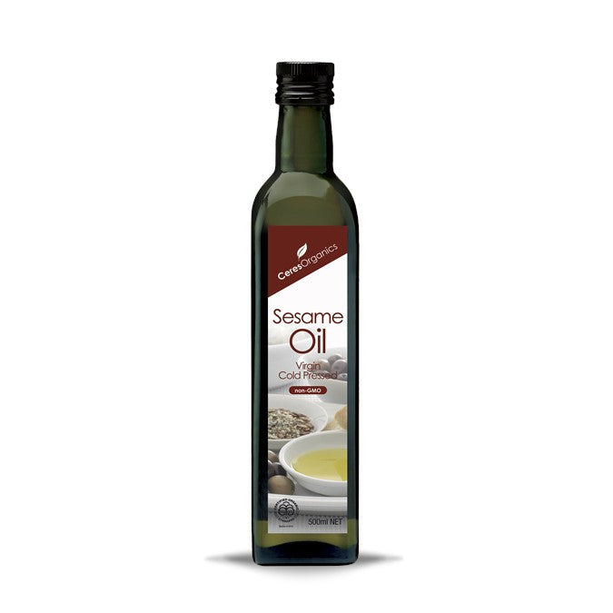 Organic Sesame Oil - Virgin Cold Pressed 500ml