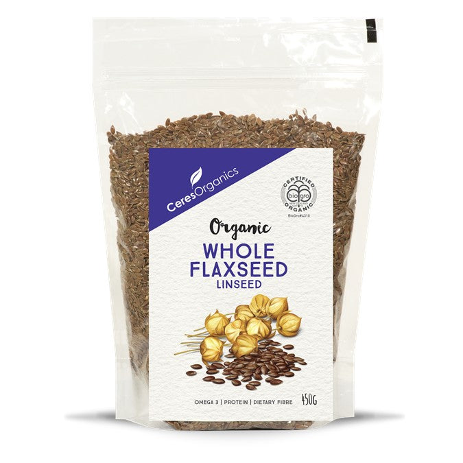 Organic Flaxseeds brown /Linseeds 350g