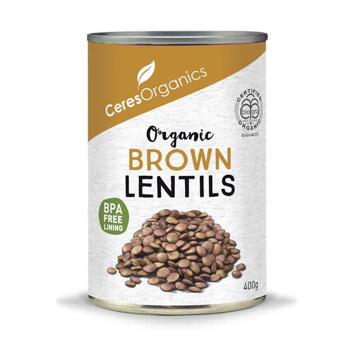 Organic Brown Lentils 400g